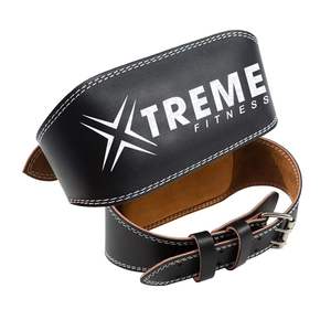 Cinturón de Cuero de Alta Resistencia de 6 Pulgadas de Ancho para Entrenamiento con Pesas, con Protección Profesional y Hebilla Ajustable para Levantamiento de Pesas - Product Image 6