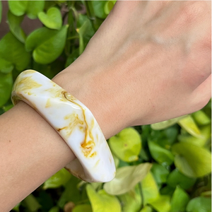 กำไลข้อมือเรซิ่นทำมือทรงกลมสำหรับผู้หญิง คอลเลคชั่นใหม่ สไตล์นางฟ้า เครื่องประดับสำหรับงานปาร์ตี้และงานแต่งงาน คุณภาพสูง - Product Image 4