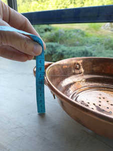 Large Food Grade Noodle Strainer in Stainless Steel with Copper Finished Perfect for Kitchenware and Fruit Straining - Product Image 6