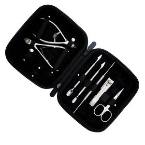 Outils de coupe-ongles professionnels en acier inoxydable de haute qualité, étiquette privée, ensemble de manucure et pédicure, nouveau kit de manucure professionnel - Product Image 3