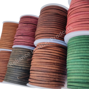 2mm Handmade <b>Leather</b> <b>Cord</b> Various Sizes 2mm 3mm Jewelry Making Flat Shape Clasp Various Sizes-2mm 3mm Jewelry Findings - Product Image 3