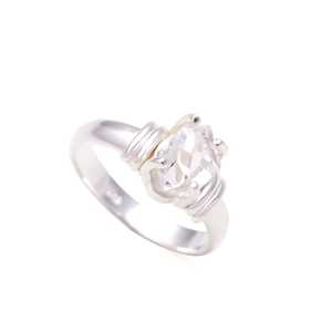 925 Sterling Silver Natural <b>Moonstone</b> Luxury Art Deco IGI Certified Wedding & Party Gift <b>Ring</b> for Women - Product Image 2