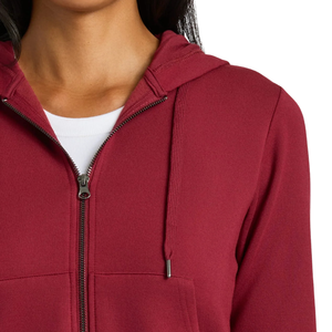 <b>Women</b> Hooded Tracksuit Set Zip Front Sweatshirt Tapered Jogger Trouser Drawstring Casual Two Piece <b>Lounge</b> Outfit Wholesale Style - Product Image 6