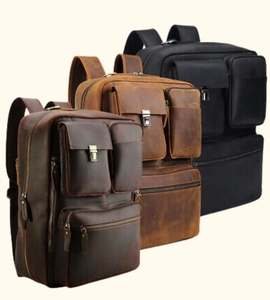 Sac à dos minimaliste bohème en cuir véritable noir avec fermeture éclair, à usage quotidien, à une seule bandoulière, imprimé animal, avec franges décoratives, toutes saisons - Product Image 1