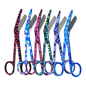 Tijeras Quirúrgicas Ametrina de 8 Pulgadas Autoclavables, Juego Multicolor para Cirugía General, Acero (ODMOEM/SIGAL MEDCO) - Product Image 6
