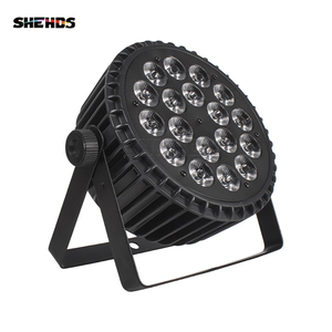 SHEHDS 18x18W RGBWA UV LED Par Can Stage <b>Light</b> DMX512 Auto Sound Activated Par LED for Club <b>DJ</b> Stage - Product Image 3