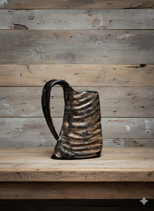 Cuerno Vikingo de Alta Calidad para Beber, Hecho a Mano con Borde de Latón, Ecológico, Regalo de Navidad, Logotipo Personalizado, Artesanía Personalizada - Product Image 3