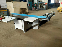 Travail du bois 45 90 degrés Double lame de scie mélamine MDF contreplaqué bois découpeuse précision Table coulissante panneau scie