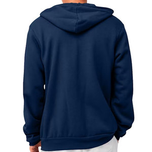 Sweat à capuche zippé intégral de haute qualité, modèle <span class=keywords><strong>vierge</strong></span> en mélange de coton pour homme, idéal pour personnalisation de logo et motifs - Product Image 3