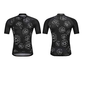 Conjunto de Jersey de ciclismo con impresión digital por sublimación personalizada OEM, material ligero con características especiales - Product Image 3