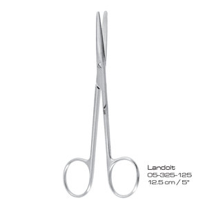 กรรไกรผ่าตัดแบบละเอียดอ่อน IAA SURGICAL INSTRUMENTS ขนาด 12.5 ซม. ผลิตจากสแตนเลสสตีล สำหรับการปฐมพยาบาลและผ่าตัด ได้รับการรับรองมาตรฐาน CE - Product Image 2