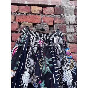 Jupe longue mi-mollet en coton 100 % faite à la main, jupe portefeuille d'été, robe décontractée pour femme, style bohème hippie, vente en gros - Product Image 2