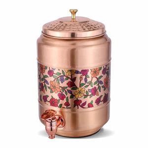 Experience The Benefits Of Storing <b>Water</b> In A Premium Copper <b>Water</b> Dispenser With A Classic Look - Product Image 2