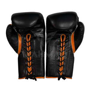 2026 Most Selling High Quality Cowhide Leather Fly Boxing Sparring Set For <b>Lace</b>-Up Closure Adult Martial Arts Training Equipment - Product Image 6