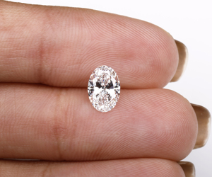 OM GEMS Diamantes Cultivados en Laboratorio con Corte Ovalado, Certificados por IGI, 1.01 Quilates, Color E, Claridad VVS-VS, para Joyería - Product Image 6