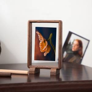 Solid <b>Wood</b> Photo <b>Frame</b> - Walnut <b>Picture</b> <b>Frame</b> - Beech Photo <b>Frame</b> - Free Photo Print - Custom Size - Anniversary Gift - Product Image 1