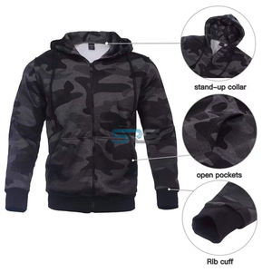 Conjunto Deportivo Unisex Ecológico con Logotipo Personalizado, Venta al Por Mayor, Marca Privada, Cierre de Cremallera, 2 Piezas, 100% Algodón, con Capucha - Product Image 2