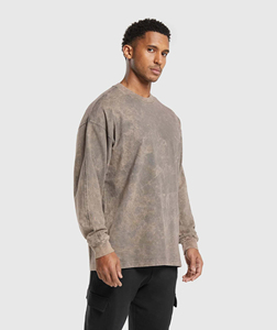 Camiseta Vintage Extra Grande para Hombre, Diseño de Última Moda, 100% Algodón Ecológico, Secado Rápido, Manga Corta, para Verano - Product Image 3