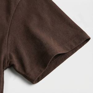 Camiseta informal personalizada de color a la moda, de gran venta, para imprimir, de algodón, talla grande, para mujer, estilo hip hop, ropa de calle. - Product Image 6