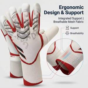 Gants de gardien de but unisexes Floating Industries modèle 533, imperméables, en latex, à séchage rapide, respirants, pour l'entraînement et les matchs de football. - Product Image 4