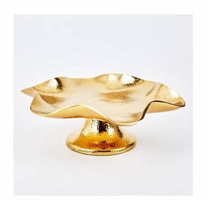 ชามโลหะสำหรับตกแต่งโต๊ะอาหารในงานแต่งงานทำด้วยมือมาใหม่ชามโลหะสำหรับตกแต่งโต๊ะอาหารในบ้าน - Product Image 1