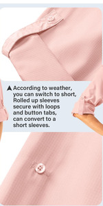 Chemise pour femme, chemise de travail boutonnée pour femme, chemisier style uniforme avec poches doubles et poignets, chemise pour femme - Product Image 3