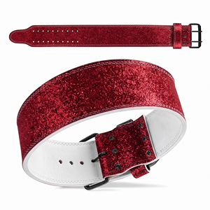 Weightlifting <b>Glitter</b> Prong Belts Premium Adjustable Lifting 13MM Belt Gym Workout <b>Trainer</b> <b>Glitter</b> Belts - Product Image 6