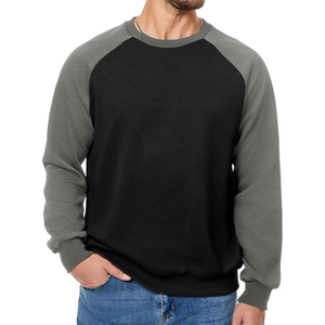 เสื้อสเวตเชิ้ตผ้าฟลีซทรงหลวมสำหรับผู้หญิง แขนยาว คอกลม สวมใส่สบาย - Product Image 1