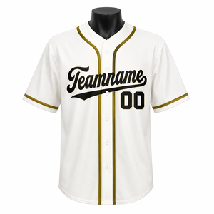 Camiseta de Béisbol Sublimada Personalizada, 100% Poliéster, Malla Transpirable de Secado Rápido, Logotipo Personalizado, Uniforme de Equipo Unisex para Adultos - Product Image 1