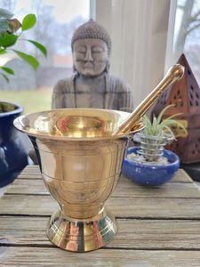Shiny Polish Stainless Steel Mortar Pestle Set Ayurveda Grinder Manual Durable Kitchen Tool Excellent Quality Food Grade - Product Image 5