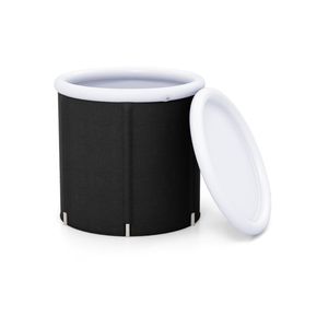 Vasca da Bagno per Ghiaccio da Esterno con Coperchio, Resistente e Impermeabile per Uso Tutto l'Anno - Product Image 1