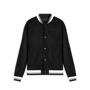Wholesale Custom Color Best Quality Men's Varsity <b>Jacket</b> Reversible 100% Wool Outdoor Streetwear Style Front Customizable Design - Product Image 2