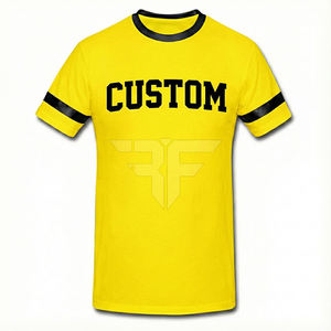 T-shirt pour homme à col rond, coupe classique, 100% coton, impression personnalisée du logo, tissu de haute qualité, service OEM, séchage rapide, respirant - Product Image 3