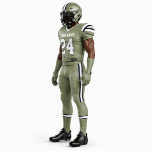 Conjunto de Uniforme de Fútbol Personalizado, Estilo Americano, Jersey y Pantalones Ligeros y Transpirables, Ropa Deportiva para Equipos, Fabricante Mayorista - Product Image 2