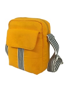 Sac bandoulière en toile avec poche avant - Product Image 3