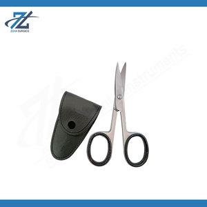 Ciseaux à cuticules professionnels Staleks en acier inoxydable, outil de beauté pour éliminer les peaux mortes, manucure de précision, soin des ongles, fabriqué au Pakistan - Product Image 4
