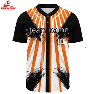 Camiseta de Béisbol Unisex, Corta, Transpirable, Tallas Grandes, Nombre del Equipo Personalizado, Ropa Deportiva Ligera de Alta Calidad - Product Image 1