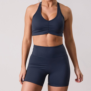 Shorts Deportivos Sin Costuras para Mujer, Cintura Alta, Elásticos, Transpirables, de Secado Rápido, para Entrenamiento y Ejercicio - Product Image 5