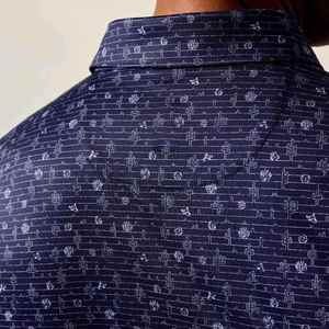 Servicio OEM al por mayor, camisa de manga corta roja y gris para hombre, camisa de vestir personalizada con mangas cortas para hombre, camiseta polo. - Product Image 3