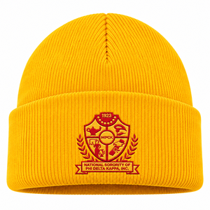Gorro de Invierno para Mujer PDK, Gorro de Punto Suave de Primera Calidad con Patrón de Letras Bordadas Decorativas para Damas, para Clima Frío al Aire Libre - Product Image 3