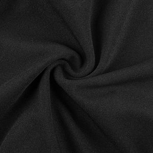 Conjunto de Pantalones y Chaqueta Cortavientos Negra de Nylon con Cremallera Media y Ribete Reflectante para Mujer, Hecho a Medida, Ideal para Verano, Fácil de Usar - Product Image 4