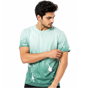 T-shirt en coton pour homme personnalisé, manches courtes, col rond, décontracté, fabricant OEM ODM, vente en gros, t-shirt en coton de qualité supérieure pour homme - Product Image 3