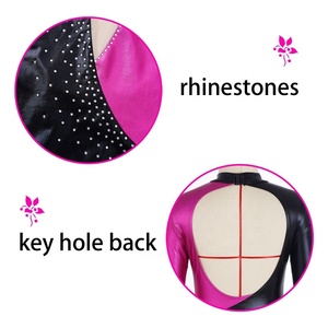 Ropa de baile de entrenamiento para niños de 6 a 14 años, mono de baile para niñas, leotardo de baile para niños, leotardos de gimnasia, ropa - Product Image 3