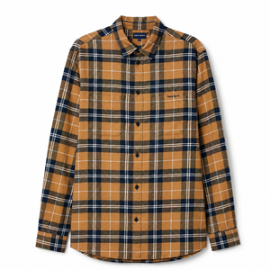 Camisa de Franela a Cuadros de Alta Calidad para Hombre, Manga Larga, Casual, con Botones, de Algodón, Estilo Leñador, para Otoño e Invierno, Ropa de Trabajo - Product Image 2