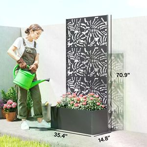 Fioriere in Metallo Stile Ins per Interni ed Esterni, Supporto per Fiori e Piante, Vasi e Fioriere da Esterno - Product Image 5