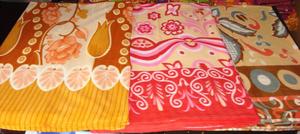 Rotary Print Knitted Polyester Fleece Blankets <b>Throws</b> Portable Disposable Towel for Home Travel Hospital Hotel Picnic Use - Product Image 3