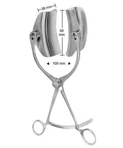 Retractor Abdominal con Cuchillas Laterales, Instrumentos Quirúrgicos, Pinzas de Acero, Manual, de Alta Calidad - Product Image 4