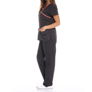 High Quality Polyester Cotton Nursing <b>Scrubs</b> Uniforms Custom Polyester Cotton Short Sleeve Women Surgical <b>Scrub</b> <b>Sets</b> - Product Image 3