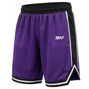 Pantalones Cortos de Baloncesto para Hombre, por Encima de la Rodilla, Cintura Elástica Alta, Absorción de Humedad, Uso Duradero - Product Image 1