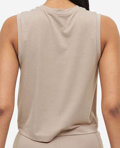 Femmes grande taille Plaid haut court respirant Gym sport Shorts manches hauts d'entraînement sans couture Yoga Fitness vêtements décontracté haut court - Product Image 6